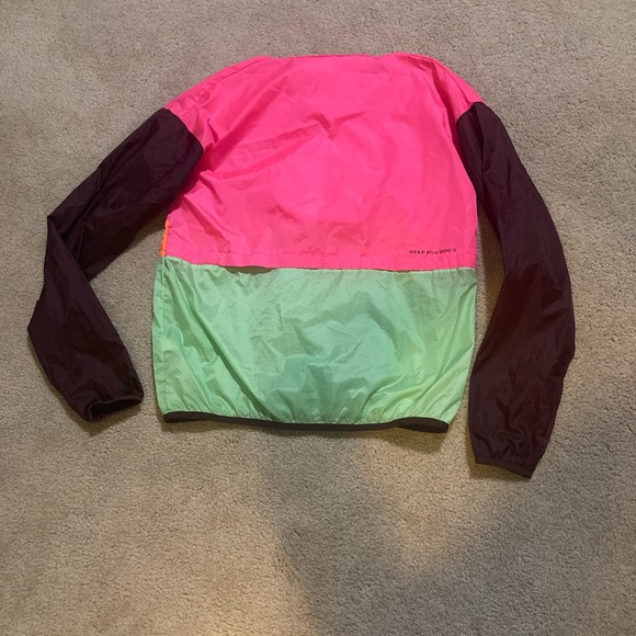 Cotopaxi Neon Hooded Rain Jacket/Windbreaker - Picture 8 of 8